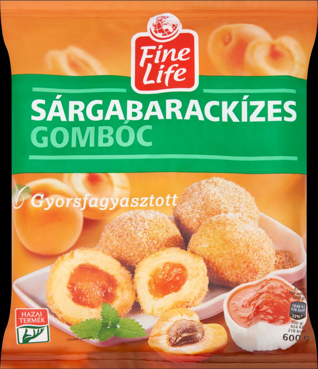 Fine Life Sárgabarackízes gombóc